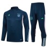 Ajax Amsterdam Quarter Zip Tute Felpe da Allenamento 2023-24 Blu per Uomo